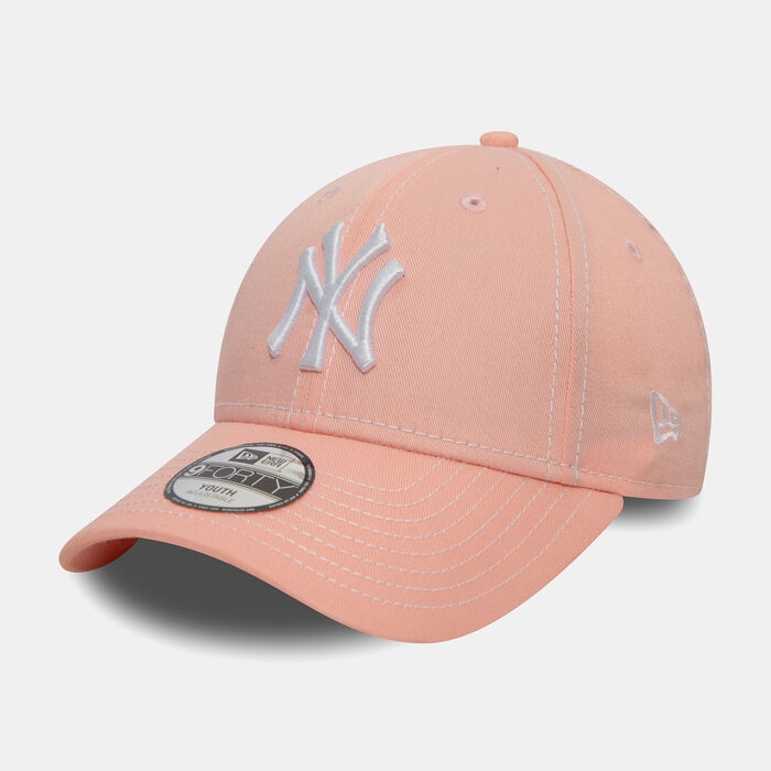 New Era Kids' MBL New York Yankees Stitch 9FORTY Cap Pink New Era Kids' MBL New York Yankees Stitch 9FORTY Cap Pink image number 2