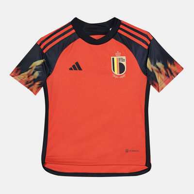 adidas Kids' Belgium Stadium Home Jersey - 2022/23 Red