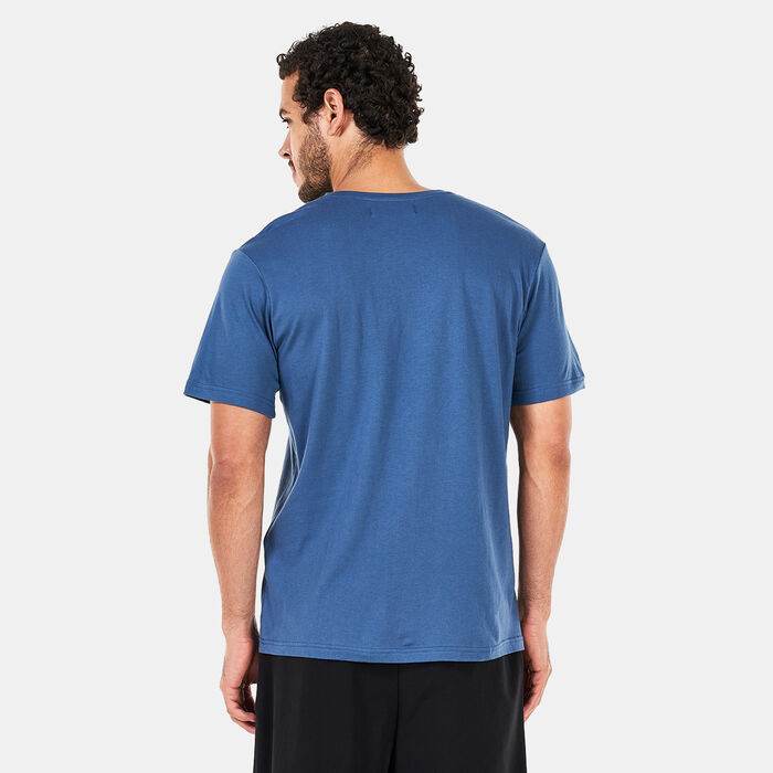 Tee Library Men's Supima Straight Hem T-Shirt Blue image number 1
