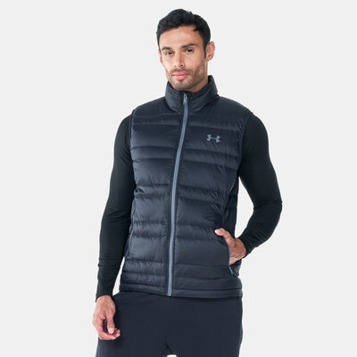 Under Armour Men's UA Armour Down Vest Black Under Armour Men's UA Armour Down Vest Black