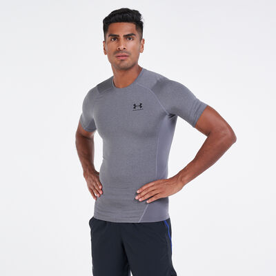 Under Armour Men's HeatGear® Armour T-Shirt Grey Under Armour Men's HeatGear® Armour T-Shirt Grey