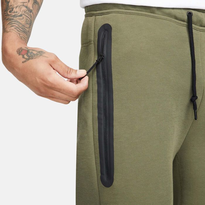 Nike Men's Sportswear Tech Fleece Shorts Green image number 6