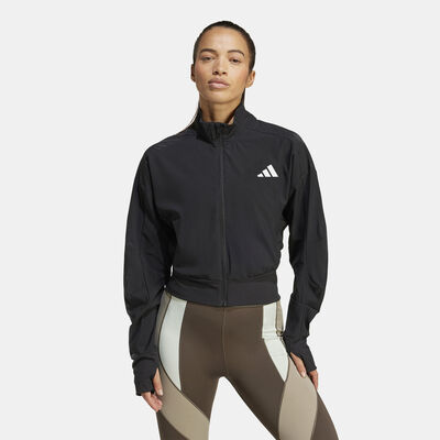 adidas Women's Full-Zip Training Jacket Black
