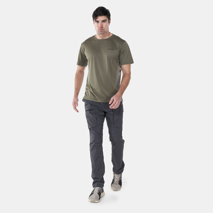 Columbia Men's Zero Ice Cirro-Cool™ T-Shirt Green Columbia Men's Zero Ice Cirro-Cool™ T-Shirt Green image number 2
