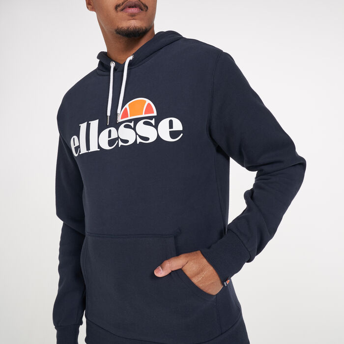 ellesse Men's Gottero Hoodie Blue image number 3