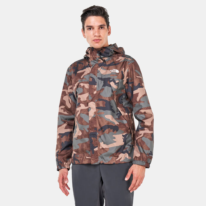 The North Face Men’s Printed Antora Jacket Brown The North Face Men’s Printed Antora Jacket Brown image number 0