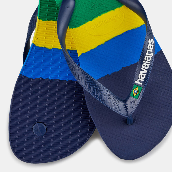 Havaianas Brasil Tech Flip Flops Blue image number 2