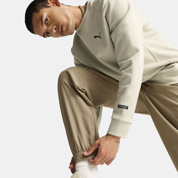 PUMA Men's Open Road Woven Cargo Pants Brown PUMA Men's Open Road Woven Cargo Pants Brown image number 4
