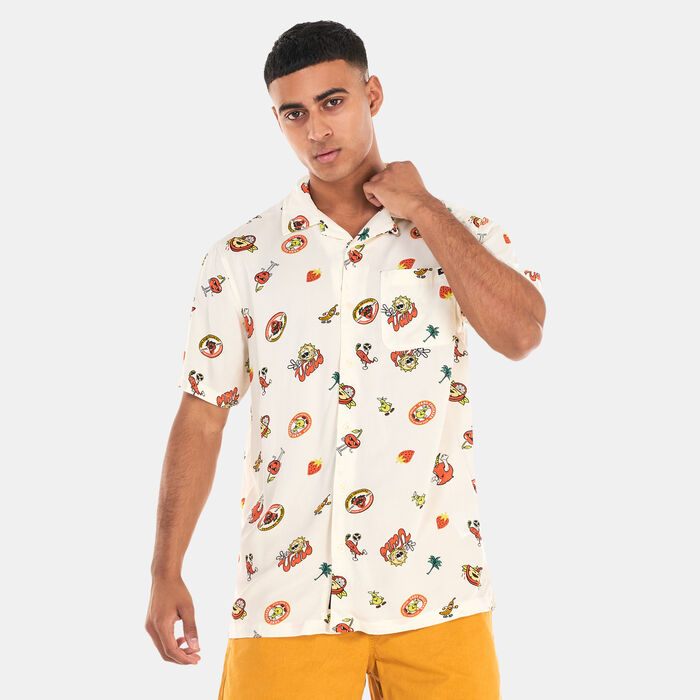 Vans Men's Stickers Shirt White Vans Men's Stickers Shirt White image number 0