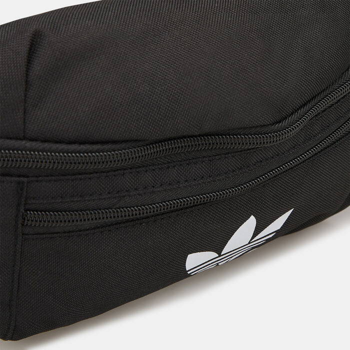 adidas Originals Adicolor Classic Waist Bag Black adidas Originals Adicolor Classic Waist Bag Black image number 3