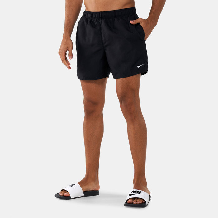 Nike Swim Men's Essential Lap Volley Swim Shorts Black Nike Swim Men's Essential Lap Volley Swim Shorts Black image number 0