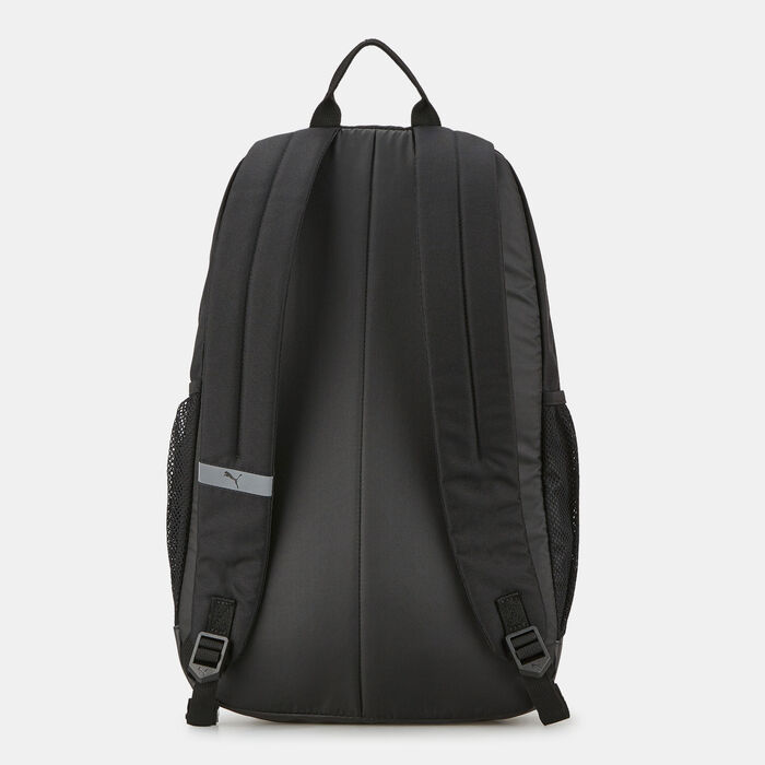 PUMA Men's Plus II Backpack Black PUMA Men's Plus II Backpack Black image number 1