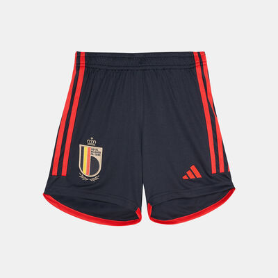 adidas Kids' Belgium Stadium Home Shorts - 2022/23 Black
