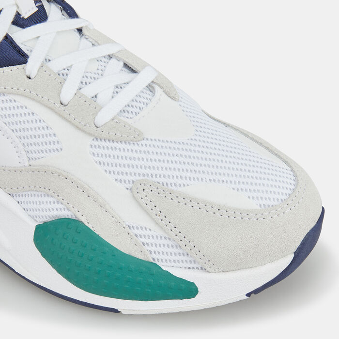 PUMA Men's RS-X³ Twill AirMesh Shoe White PUMA Men's RS-X³ Twill AirMesh Shoe White image number 9
