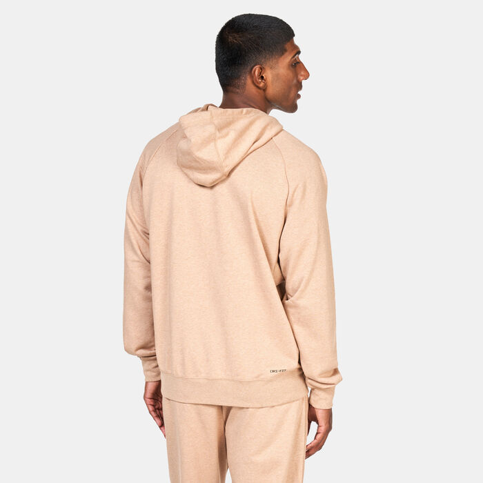 Jordan Men's Dri-FIT Sport Crossover Fleece Basketball Hoodie Beige Jordan Men's Dri-FIT Sport Crossover Fleece Basketball Hoodie Beige image number 1