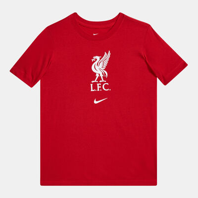 Nike Kids' Liverpool F.C. T-Shirt - 2020/21 (Older Kids) Red