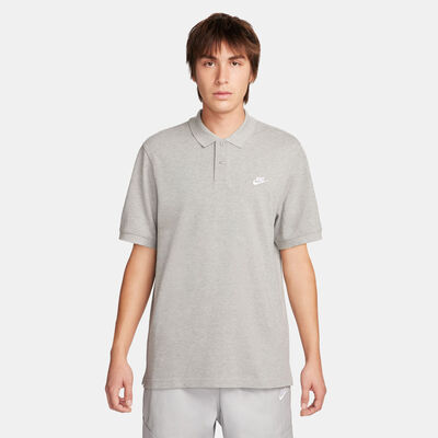 Nike Men's Club Polo Shirt Grey Nike Men's Club Polo Shirt Grey