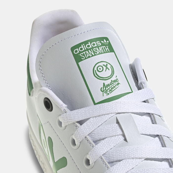 adidas Originals Men's Stan Smith x André Saraiva Shoe White adidas Originals Men's Stan Smith x André Saraiva Shoe White image number 4