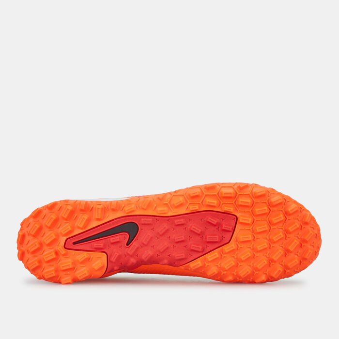 Nike Men's Phantom GT2 Academy Turf Ground Football Shoe Orange Nike Men's Phantom GT2 Academy Turf Ground Football Shoe Orange image number 4