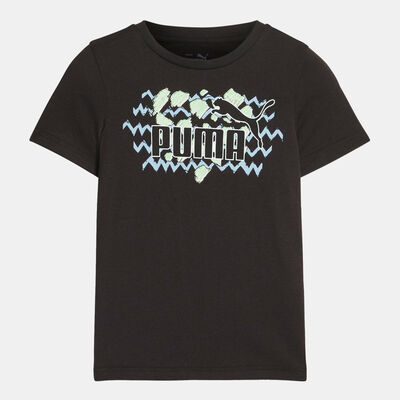 PUMA Kids' Essentials Mix Match T-Shirt Black PUMA Kids' Essentials Mix Match T-Shirt Black