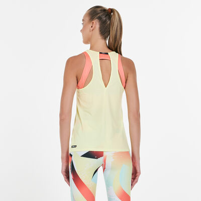 Reebok Women's Les Mills® ACTIVCHILL Athletic Tank Top yellow Reebok Women's Les Mills® ACTIVCHILL Athletic Tank Top yellow