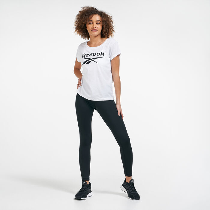 Reebok Women's Graphic T-Shirt Black Reebok Women's Graphic T-Shirt Black image number 2