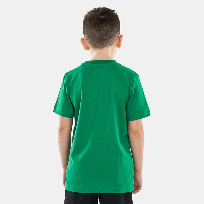 adidas Kids' Basketball T-Shirt Green adidas Kids' Basketball T-Shirt Green image number 1