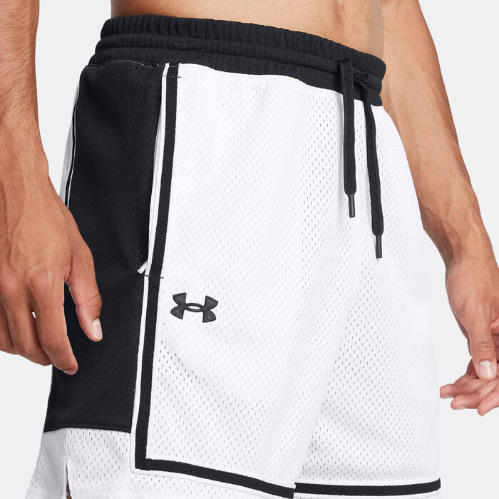 Under Armour Men's Zone Pro Basketball Shorts White image number 3