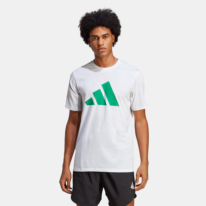adidas Men's Train Essentials Feelready Logo Training T-Shirt White adidas Men's Train Essentials Feelready Logo Training T-Shirt White image number 0