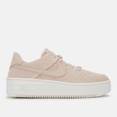 Nike Women's Air Force 1 Sage Low Shoes Beige Nike Women's Air Force 1 Sage Low Shoes Beige