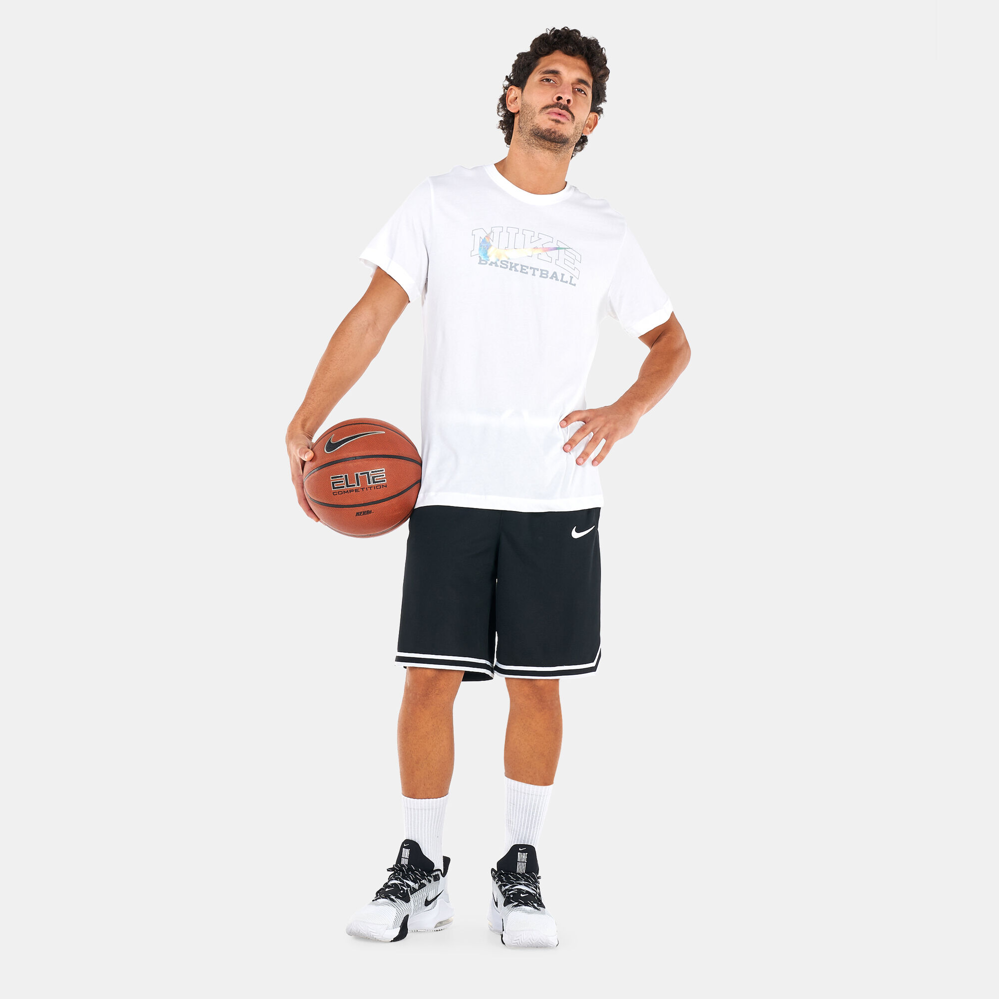 Nike swoosh basketball online
