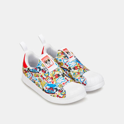 adidas Originals Kids' Originals x Disney Mickey Superstar 360 Shoe Blue adidas Originals Kids' Originals x Disney Mickey Superstar 360 Shoe Blue