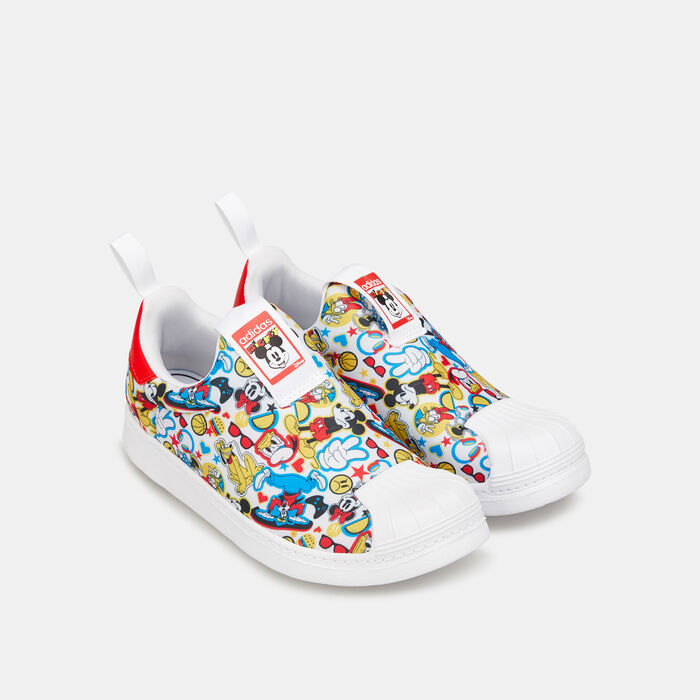 adidas Originals Kids' Originals x Disney Mickey Superstar 360 Shoe Blue adidas Originals Kids' Originals x Disney Mickey Superstar 360 Shoe Blue image number 1