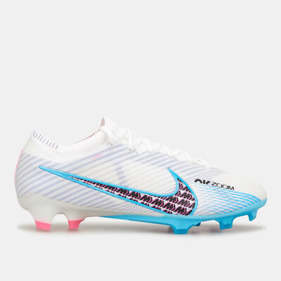 Nike Men's Zoom Mercurial Vapor 15 Elite Firm-Ground Football Shoe White Nike Men's Zoom Mercurial Vapor 15 Elite Firm-Ground Football Shoe White