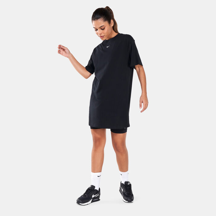 Nike Women's Sportswear Essential Dress Black Nike Women's Sportswear Essential Dress Black image number 2