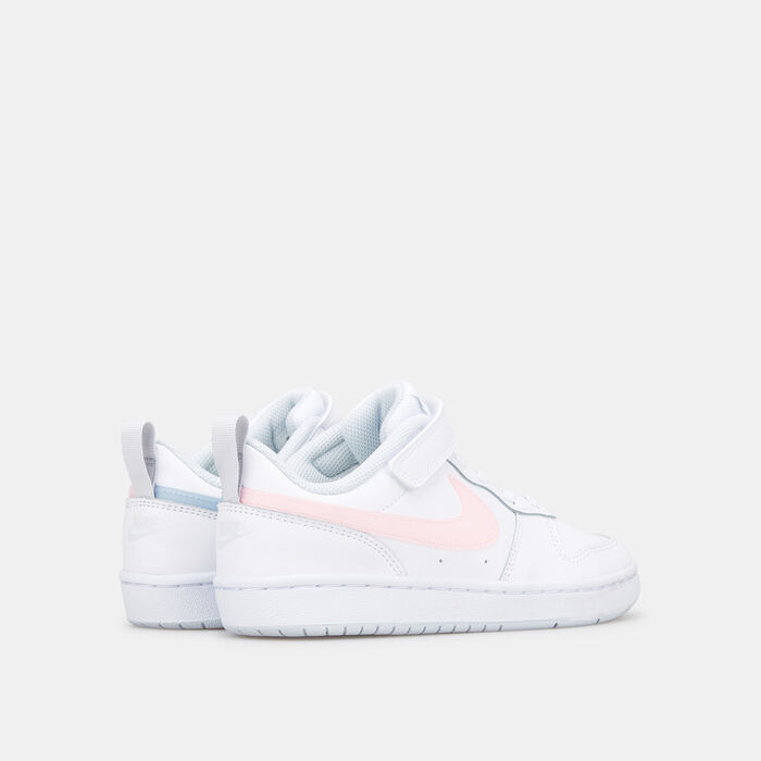 Nike Kids' Court Borough Low 2 Shoe White image number 2