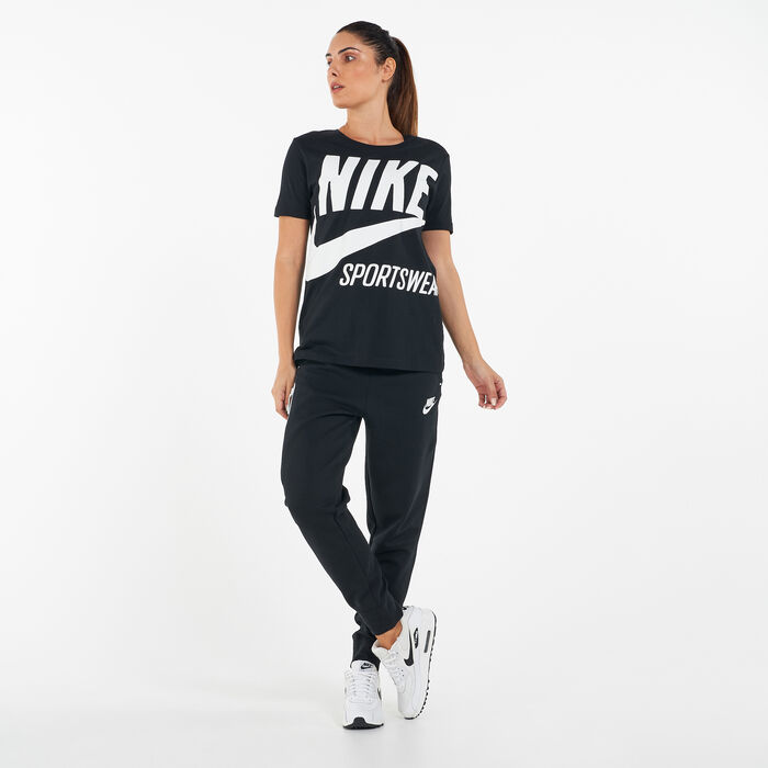 Nike Women's Sportswear Tech Sweatpants Black Nike Women's Sportswear Tech Sweatpants Black image number 2
