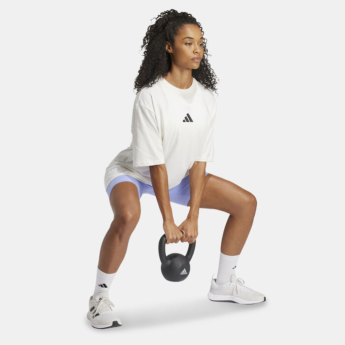 adidas Women's Strength Graphic T-Shirt White adidas Women's Strength Graphic T-Shirt White image number 2