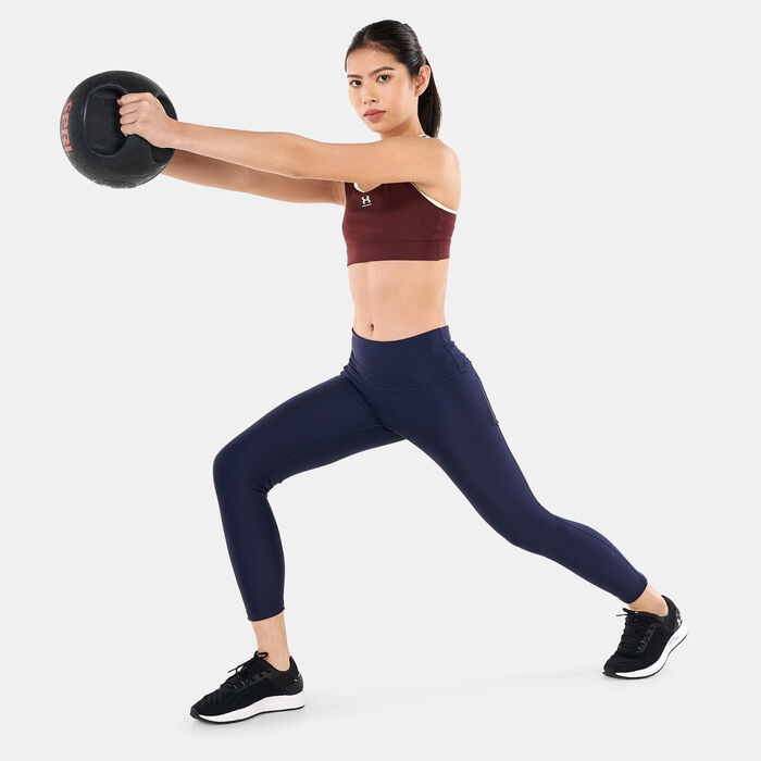 Under Armour Women's UA Tech™ HeatGear® Training Leggings Blue image number 2