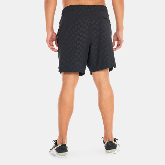Nike Men's Dri-FIT Unlimited Woven 7-Inch UL Dye Shorts Black Nike Men's Dri-FIT Unlimited Woven 7-Inch UL Dye Shorts Black image number 1
