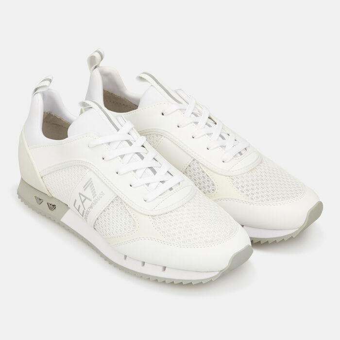 EA7 Emporio Armani Men's Black and White Shoe White EA7 Emporio Armani Men's Black and White Shoe White image number 1