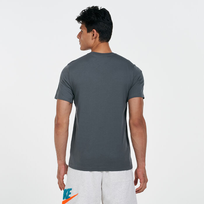 Nike Men's Sportswear Swoosh T-Shirt Grey Nike Men's Sportswear Swoosh T-Shirt Grey image number 1