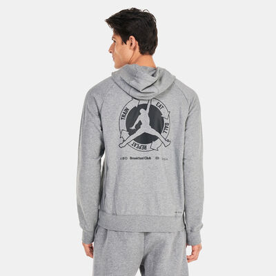 Jordan Men's Dri-FIT Sport BC Fleece Hoodie Grey