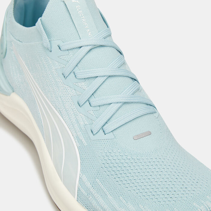 PUMA Women's Electrify NITRO 3 Knit Running Shoe Blue PUMA Women's Electrify NITRO 3 Knit Running Shoe Blue image number 4