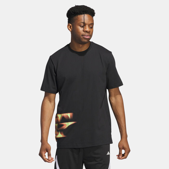 adidas Originals Men's Trae Foundation T-Shirt Black adidas Originals Men's Trae Foundation T-Shirt Black image number 0