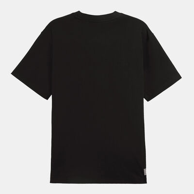 PUMA Men's Club de Course Graphic T-Shirt Black