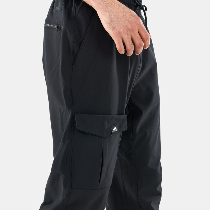 adidas Men's Sportswear Cargo Twill Pants Black image number 3
