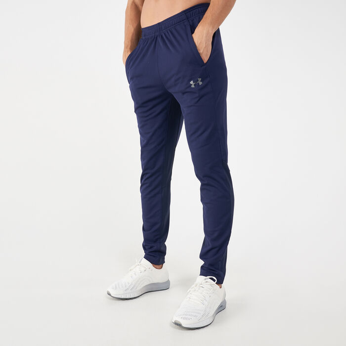 Under Armour Men's Challenger II Knit Warm-Up Tracksuit Blue image number 2