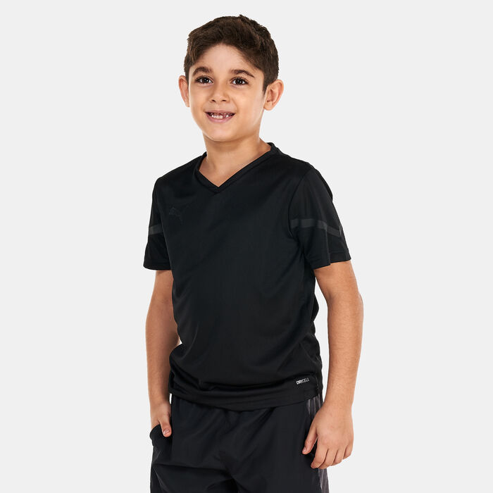 PUMA Kids' teamFLASH Jr T-Shirt Black PUMA Kids' teamFLASH Jr T-Shirt Black image number 0