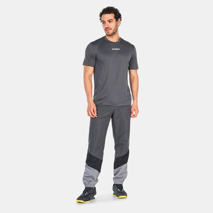 adidas Men's Terrex Multi T-Shirt Grey adidas Men's Terrex Multi T-Shirt Grey image number 2